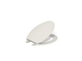 KOHLER K-4774-47 Brevia Quick-Release Elongated Toilet Seat - Almond