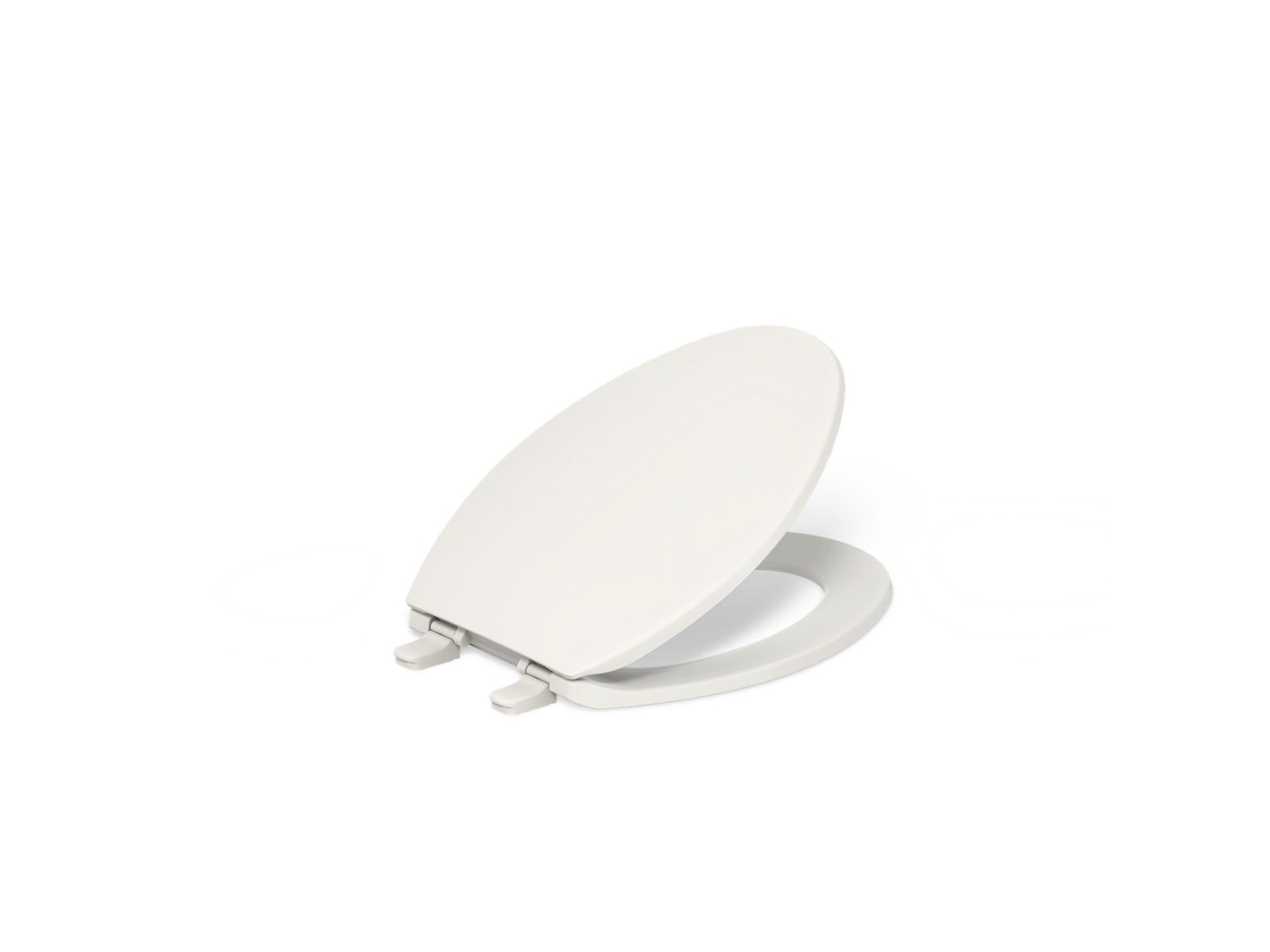 KOHLER K-20110-96 Brevia Quiet-Close Elongated Toilet Seat - Biscuit