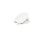 KOHLER K-20111-0 Brevia Quiet-Close Round-Front Toilet Seat - White