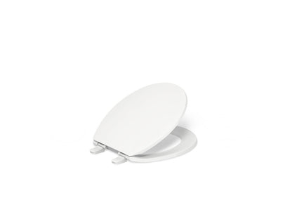 KOHLER K-20111-0 Brevia Quiet-Close round-front toilet seat - White