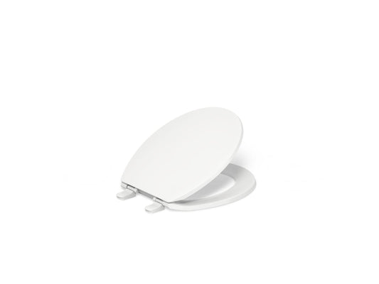 KOHLER K-4775-0 Brevia Quick-Release round-front toilet seat - White