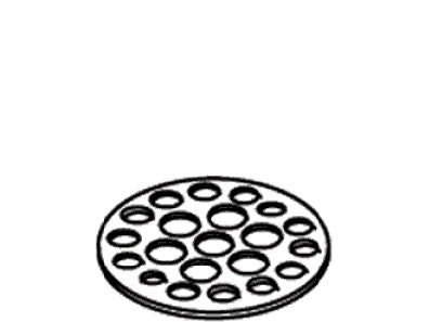 KOHLER Plate, Service Sink Drain - Bright Chrome, K-48095-BC