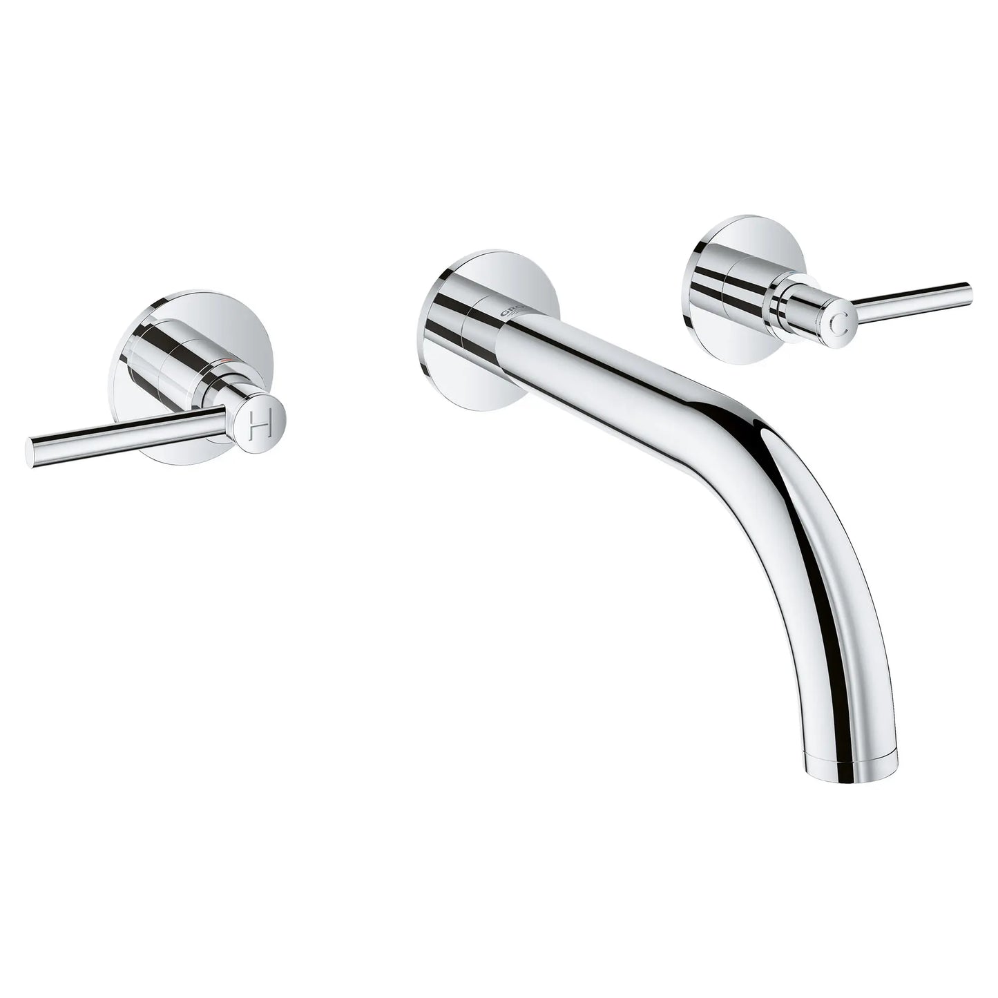GROHE 20173003 Atrio New 2-Handle Wall-Mount Faucet 1.2 GPM - Chrome