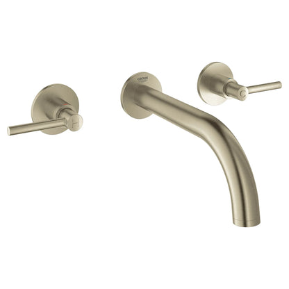 GROHE 20173EN3 Atrio New 2-Handle Wall-Mount Faucet 1.2 GPM - Brushed Nickel