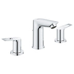 GROHE 20225001 Bauloop 8-Inch Widespread 2-Handle M-Size Bathroom Faucet, 1.2 GPM - Chrome