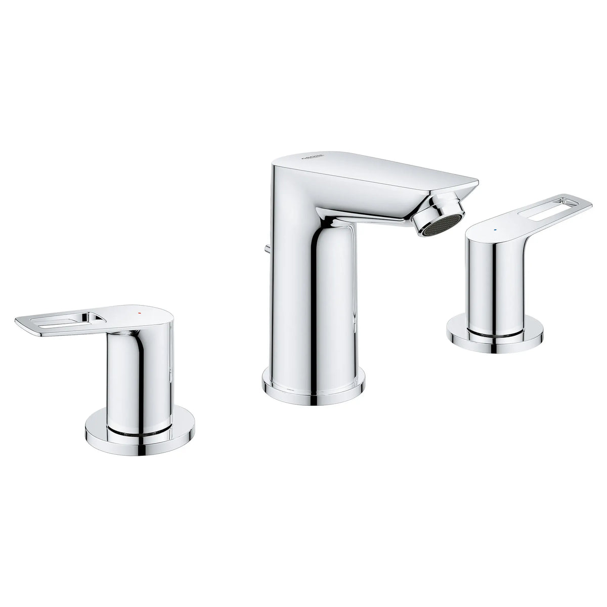 GROHE 20225001 Bauloop 8-Inch Widespread 2-Handle M-Size Bathroom Faucet, 1.2 GPM - Chrome