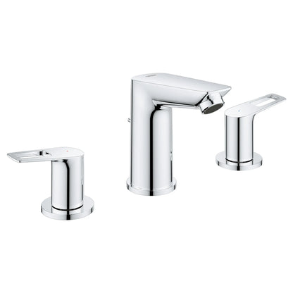 GROHE 20225001 Bauloop 8-Inch Widespread 2-Handle M-Size Bathroom Faucet, 1.2 GPM - Chrome