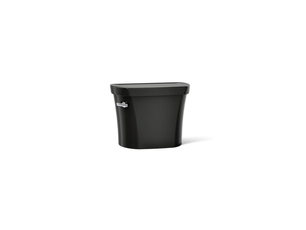 KOHLER K-4841-7 Wellworth Toilet Tank, 1.28 Gpf - Black Black