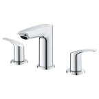 GROHE 20294003 Eurosmart 8-inch Widespread 2-Handle S-Size Bathroom Faucet, 1.2 GPM - Chrome