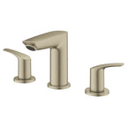 GROHE 20294EN3 Eurosmart 8-inch Widespread 2-Handle S-Size Bathroom Faucet, 1.2 GPM - Brushed Nickel