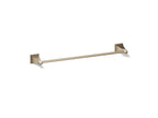 KOHLER K-485-BV Memoirs Stately 18" Towel Bar - Vibrant Brushed Bronze