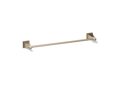 KOHLER K-485-BV Memoirs Stately 18" towel bar - Vibrant Brushed Bronze