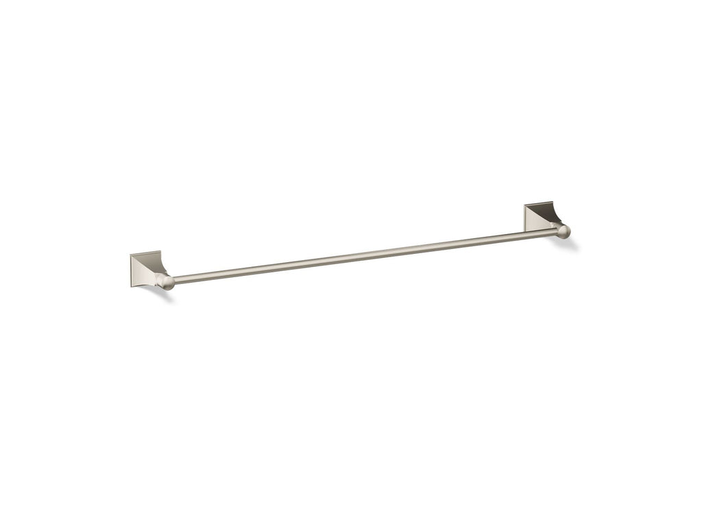 KOHLER K-486-BN Memoirs Stately 24" Towel Bar - Vibrant Brushed Nickel