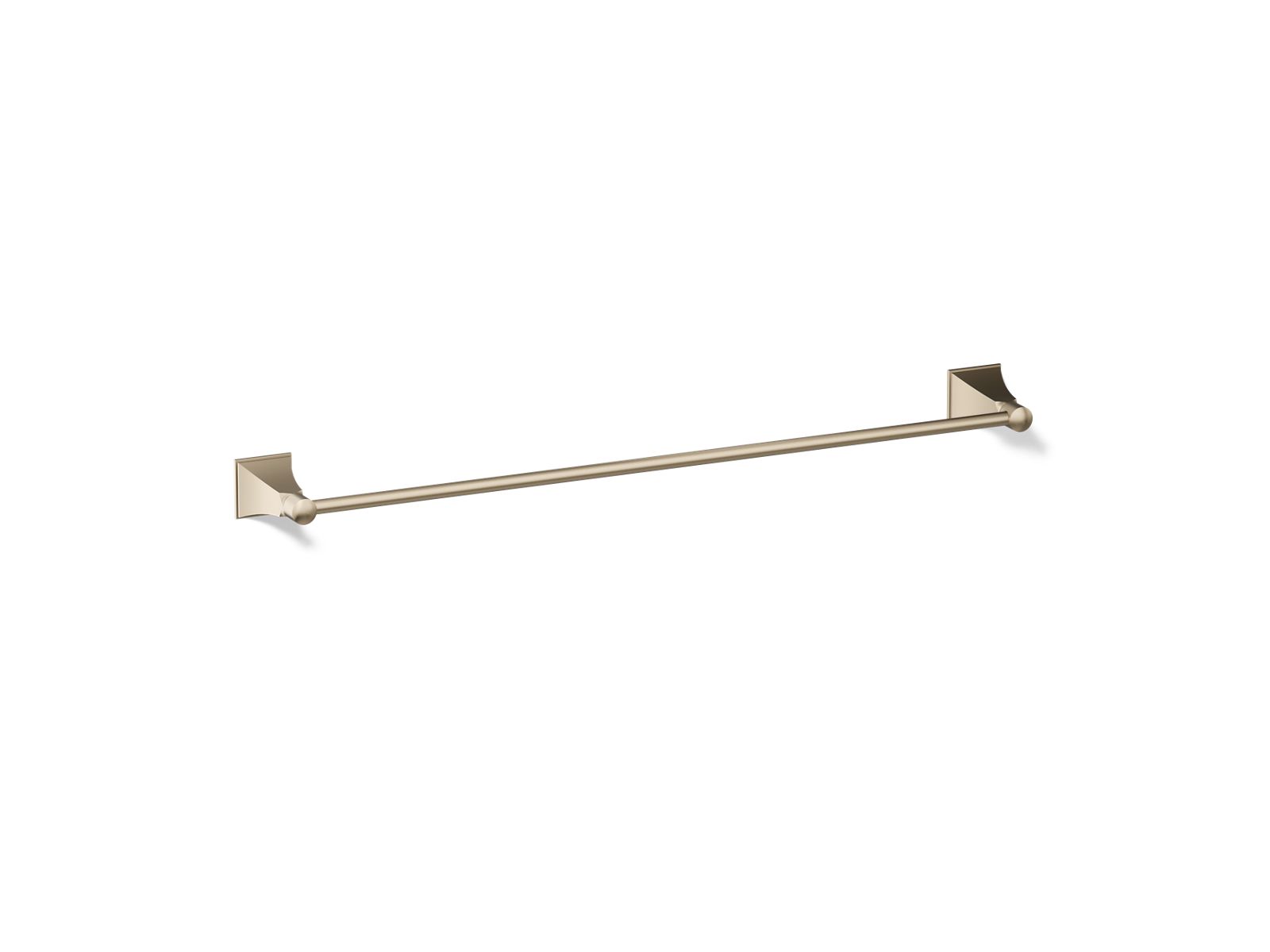 KOHLER K-486-BV Memoirs Stately 24" Towel Bar - Vibrant Brushed Bronze