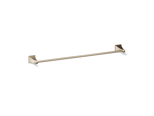 KOHLER K-486-BV Memoirs Stately 24" towel bar - Vibrant Brushed Bronze