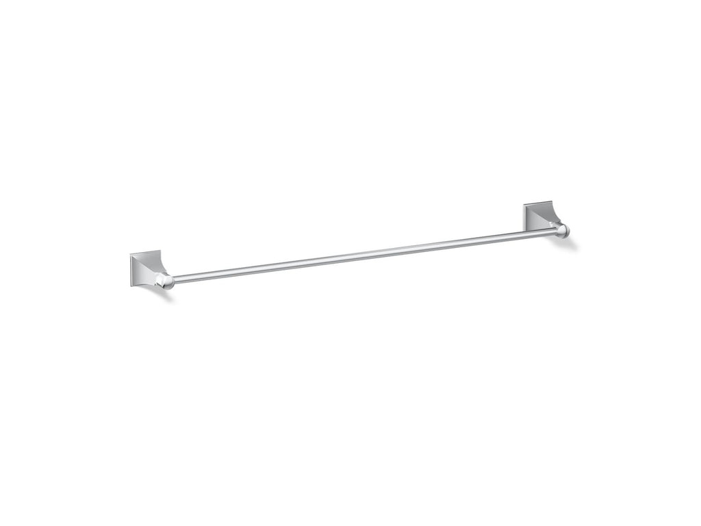 KOHLER K-486-CP Memoirs Stately 24" Towel Bar - Polished Chrome