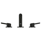 GROHE 205722431 Concetto 8-inch Widespread 2-Handle S-Size Bathroom Faucet, 1.2 GPM - Matte Black