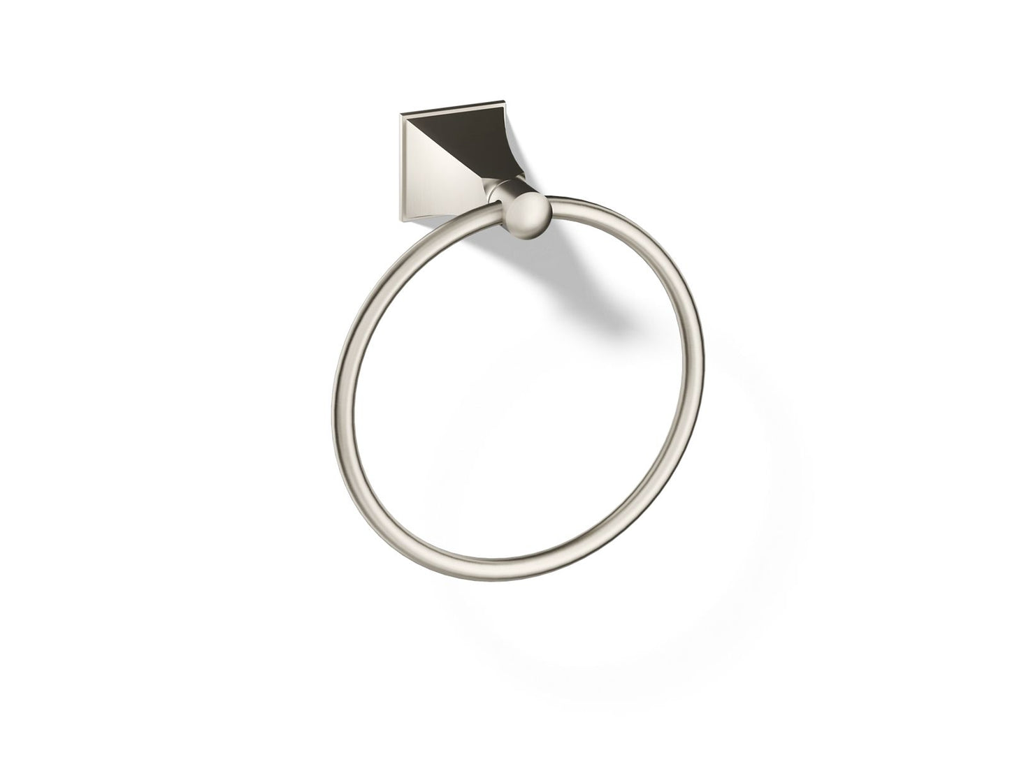 KOHLER K-487-BN Memoirs Stately Towel ring - Vibrant Brushed Nickel