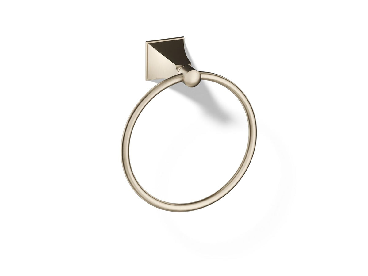 KOHLER K-487-BV Memoirs Stately Towel Ring - Vibrant Brushed Bronze