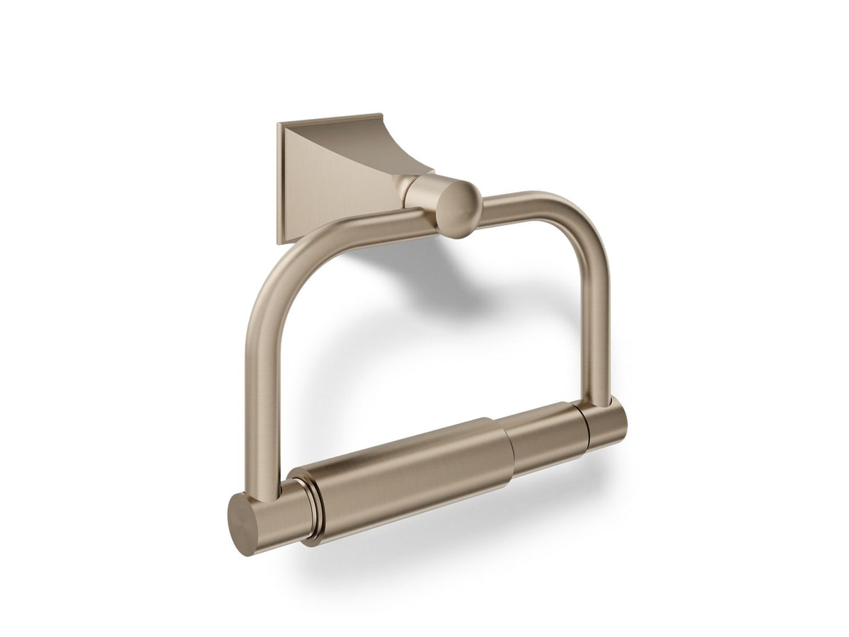 KOHLER K-490-BV Memoirs Stately Toilet Paper Holder - Vibrant Brushed Bronze