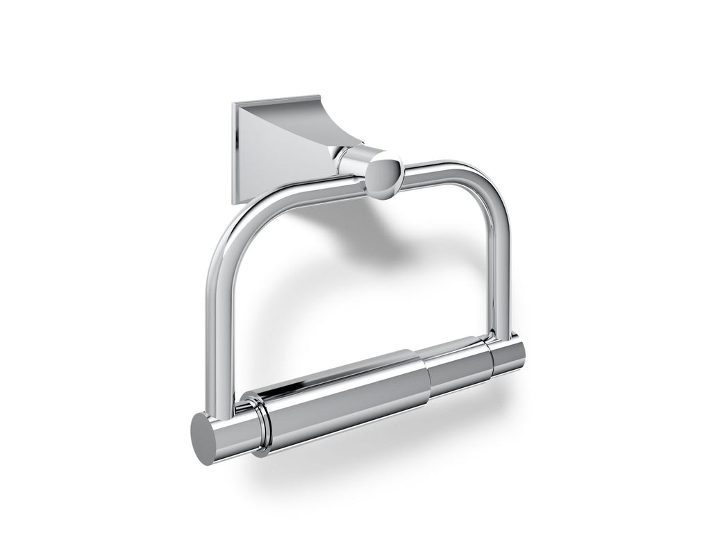 KOHLER K-490-CP Memoirs Stately Toilet Paper Holder - Polished Chrome