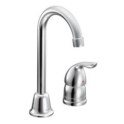 MOEN 4904 Chateau Chrome one-handle bar faucet, Chrome