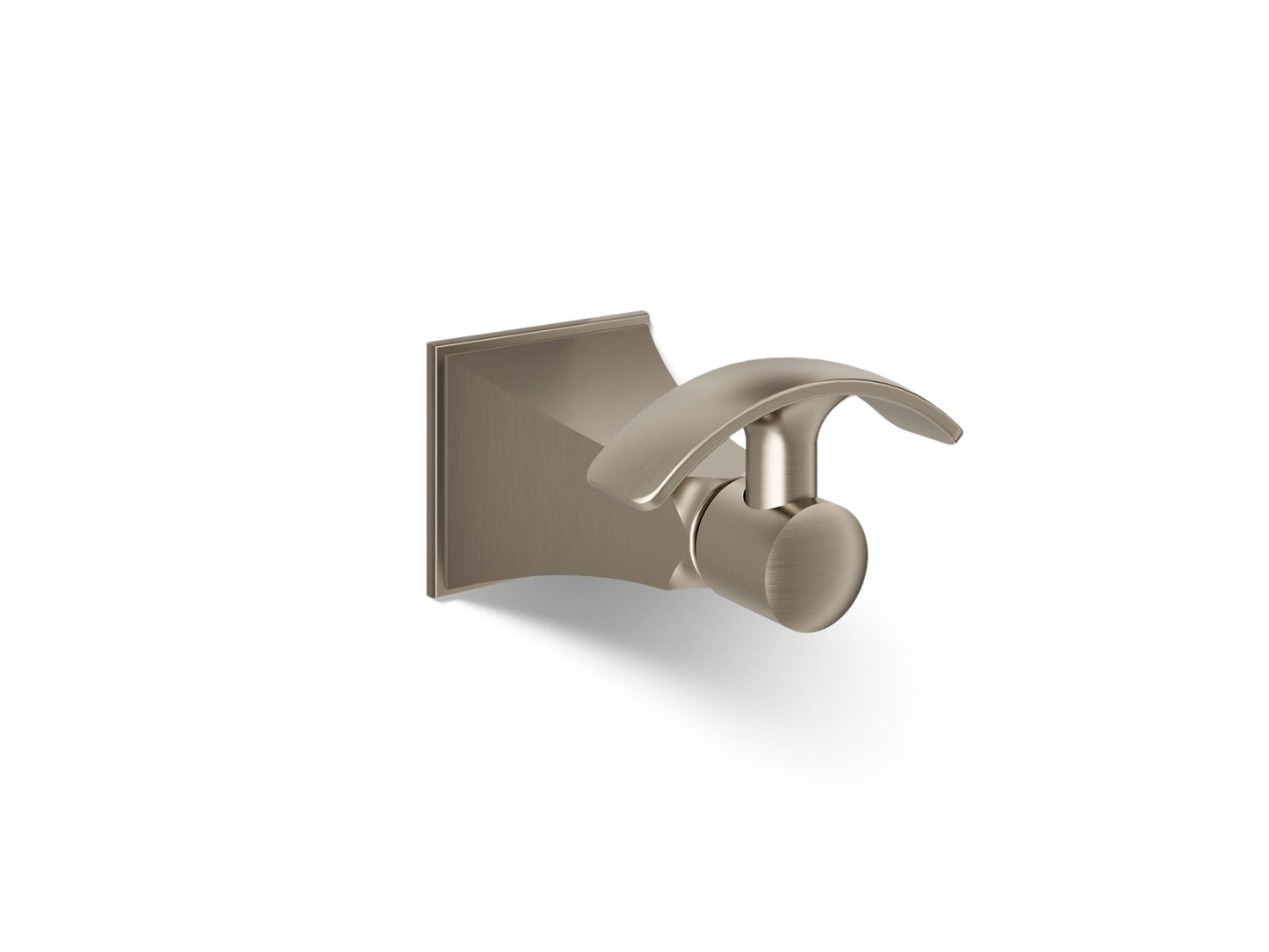 KOHLER K-492-BN Memoirs Stately Robe hook - Vibrant Brushed Nickel