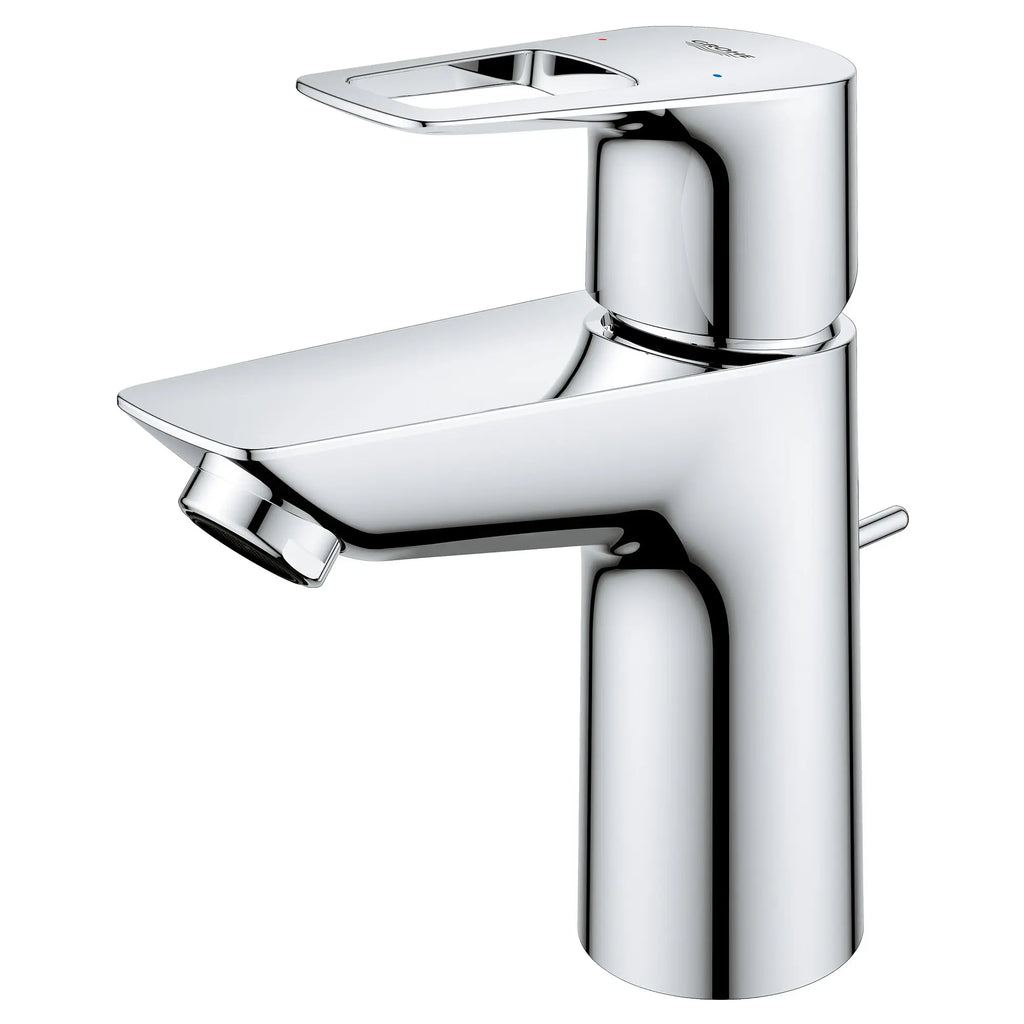 GROHE 23084001 Bauloop Single Hole Single-Handle S-Size Bathroom Faucet, 1.2 GPM - Chrome