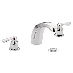 MOEN 4945 Chateau Two-Handle Widespread Bathroom Sink Faucet - Chrome