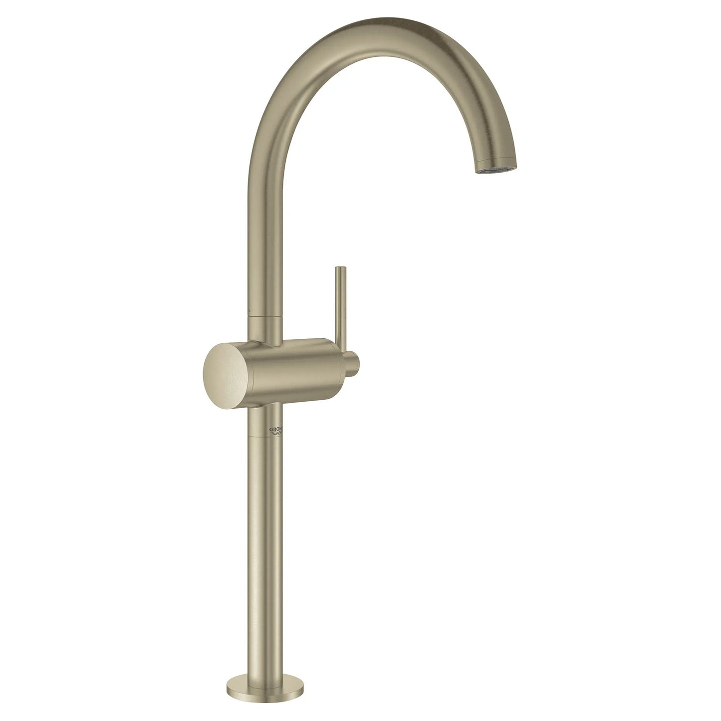 GROHE 23834EN3 Atrio New Single Hole Single-Handle Deck Mount Vessel Sink Faucet 1.2 GPM - Brushed Nickel