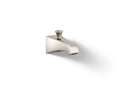 KOHLER K-496-BN Memoirs Stately Wall-Mount Bath Spout With Diverter - Vibrant Brushed Nickel