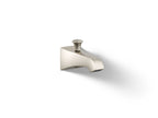 KOHLER K-496-BN Memoirs Stately Wall-Mount Bath Spout With Diverter - Vibrant Brushed Nickel
