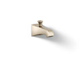 KOHLER K-496-BV Memoirs Stately Wall-Mount Bath Spout With Diverter - Vibrant Brushed Bronze