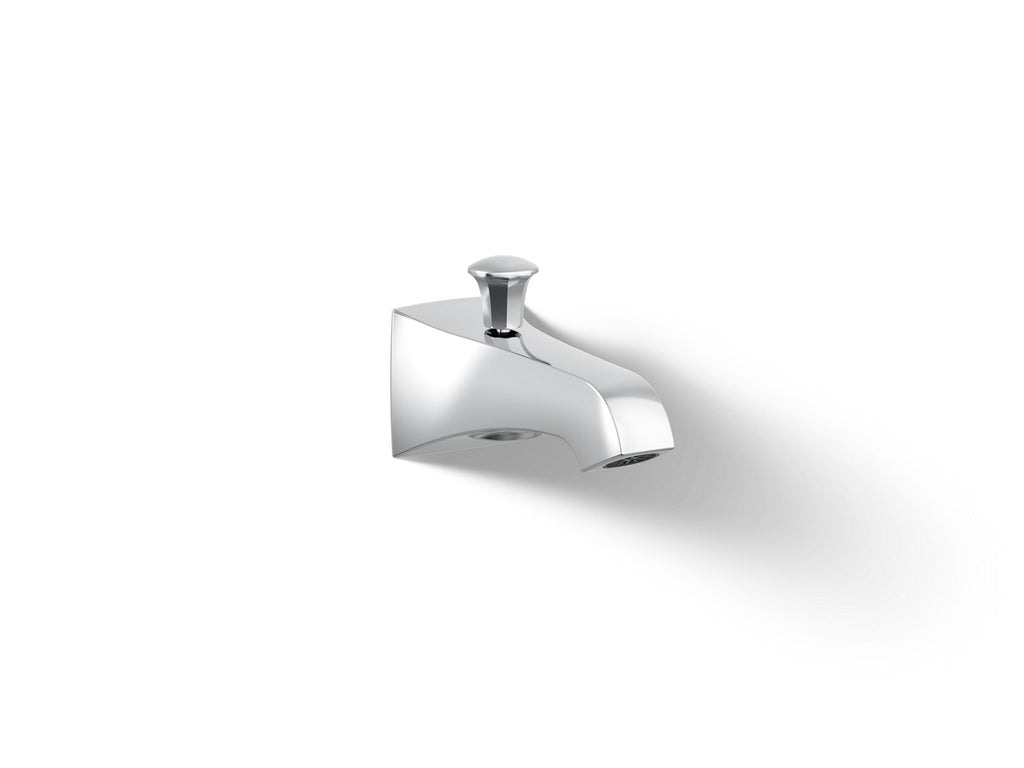 KOHLER K-496-CP Memoirs Stately Wall-Mount Bath Spout With Diverter - Polished Chrome