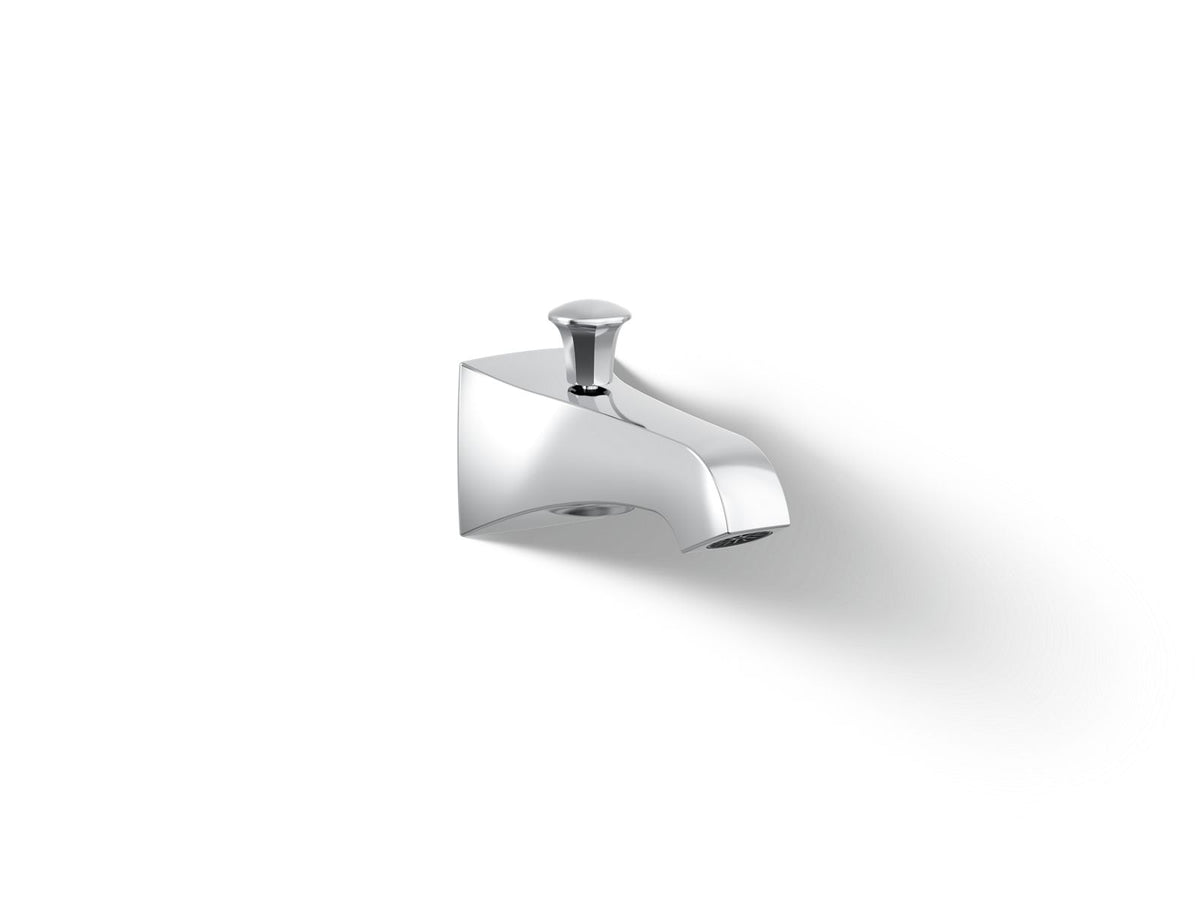 KOHLER K-496-CP Memoirs Stately Wall-Mount Bath Spout With Diverter - Polished Chrome