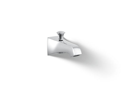 KOHLER K-496-CP Memoirs Stately Wall-mount bath spout with diverter - Polished Chrome