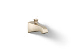 KOHLER K-496-V-BV Memoirs Stately Wall-Mount Bath Spout With Deco Design And Diverter - Vibrant Brushed Bronze