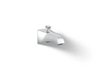 KOHLER K-496-V-CP Memoirs Stately Wall-Mount Bath Spout With Deco Design And Diverter - Polished Chrome