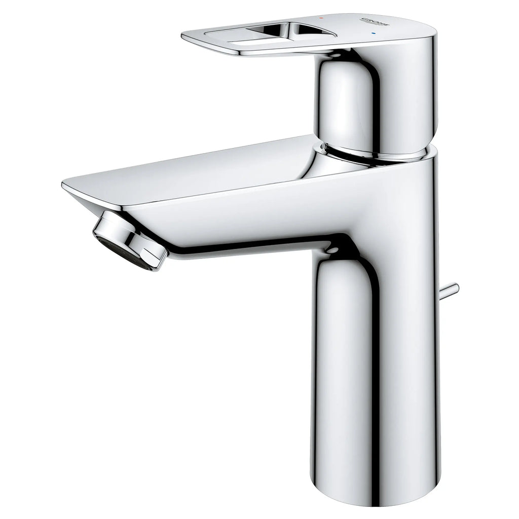 GROHE 23963001 Bauloop Single Hole Single-Handle M-Size Bathroom Faucet, 1.2 GPM - Chrome