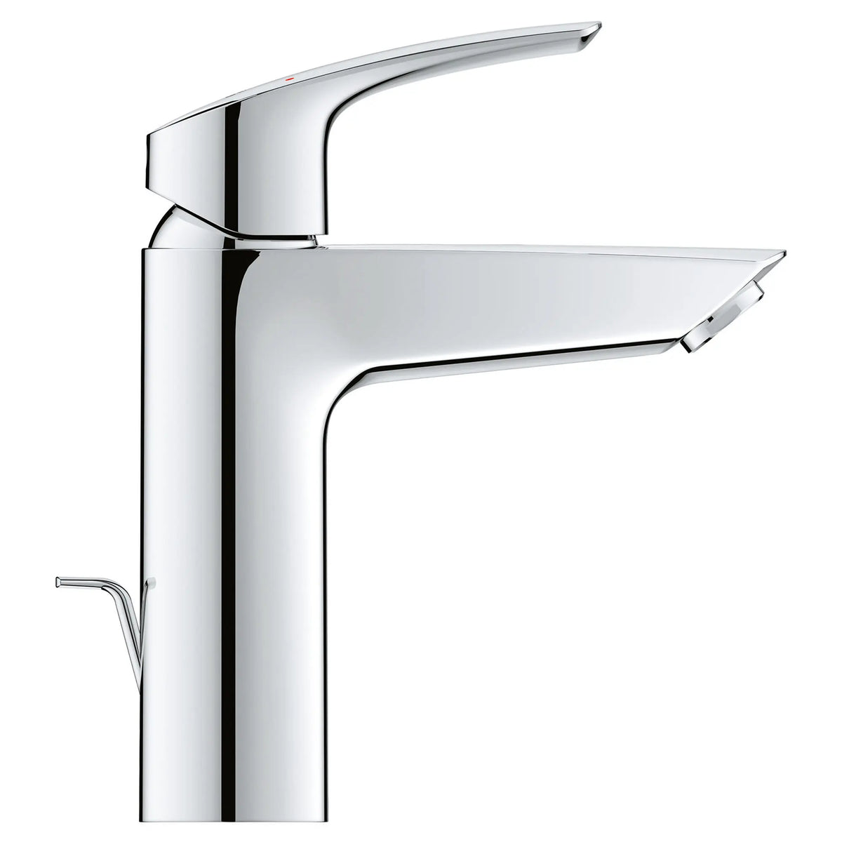 GROHE 23990003 Eurosmart Single Hole Single-Handle M-Size Bathroom Faucet, 1.2 GPM - Chrome