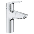 GROHE 23991003 Eurosmart Single Hole Single-Handle M-Size Bathroom Faucet, 1.2 GPM with Pull-Out - Chrome