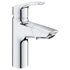 GROHE 23991003 Eurosmart Single Hole Single-Handle M-Size Bathroom Faucet, 1.2 GPM with Pull-Out - Chrome