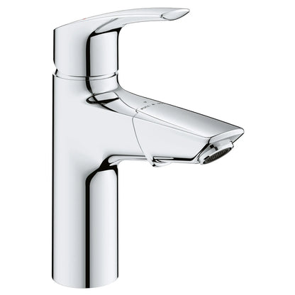GROHE 23991003 Eurosmart Single Hole Single-Handle M-Size Bathroom Faucet, 1.2 GPM with Pull-Out - Chrome