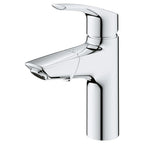 GROHE 23991003 Eurosmart Single Hole Single-Handle M-Size Bathroom Faucet, 1.2 GPM with Pull-Out - Chrome