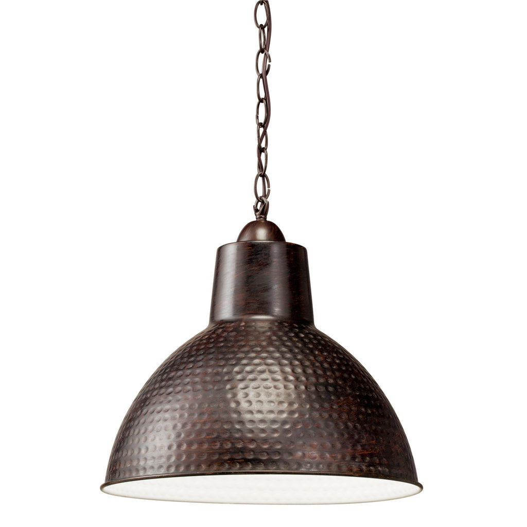 KICHLER 78200 Missoula 12.5" 1 Light Pendant In Bronze