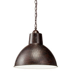 KICHLER 78200 Missoula 12.5" 1 Light Pendant In Bronze