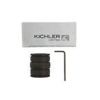 KICHLER 337007SNB Downrod Coupler Satin Natural Black