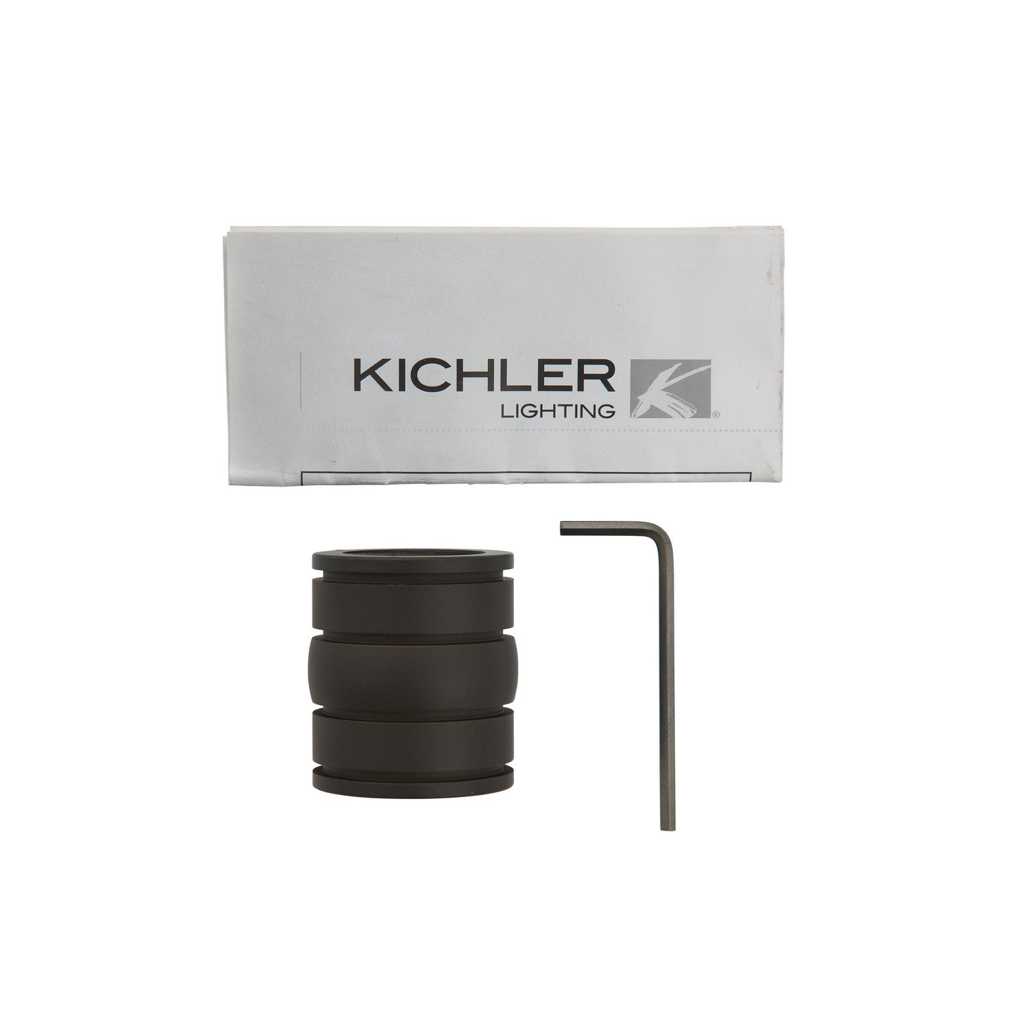 KICHLER 337007SNB Downrod Coupler Satin Natural Black