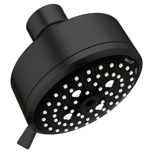 GROHE 260432431 Tempesta 100 Shower Head, 4" - 4 Sprays, 1.75 gpm - Matte Black