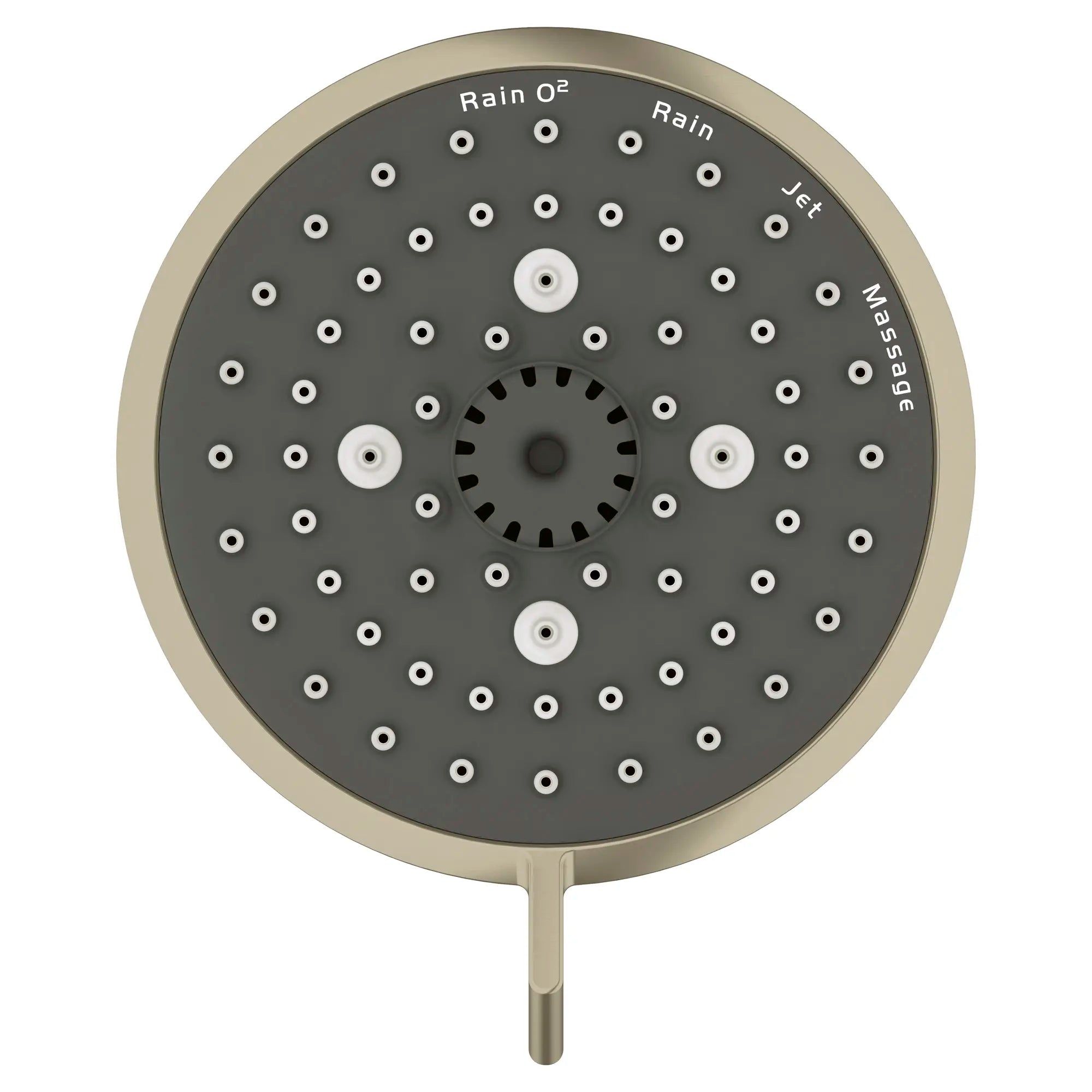 GROHE 26043EN1 Tempesta 100 Shower Head, 4" - 4 Sprays, 1.75 gpm - Brushed Nickel